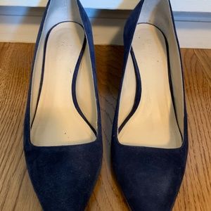 Everlane Editor Heel in Navy